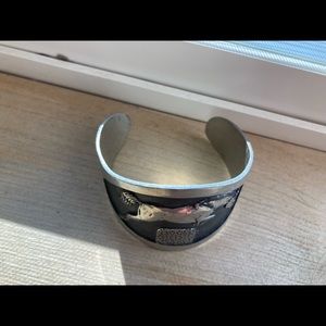 Metal horse bracelet one size fits all